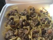 A picture of pork shrimp dumplings