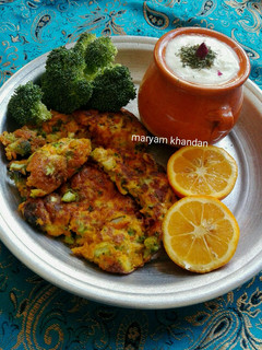 عکسی از دستور املت بروکلی 🥦