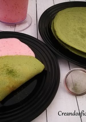 Foto principal de Crepes con té matcha