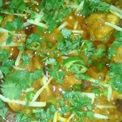 A picture of Chicken Karhai (easy & fast).