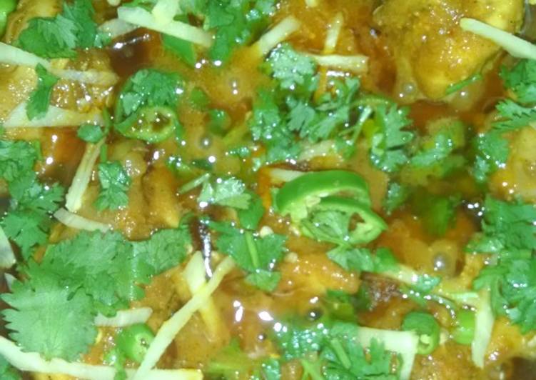 Recipe of Speedy Chicken Karhai (easy &amp; fast)