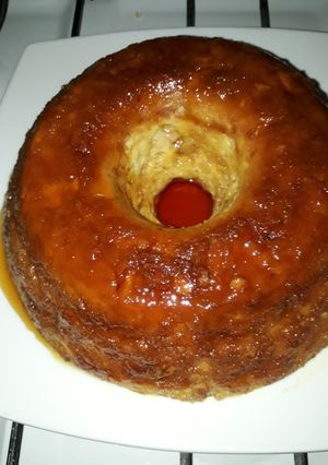 Una foto de Budín de pan
