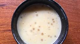Hình ảnh món Chè đậu xanh bột báng cốt dừa