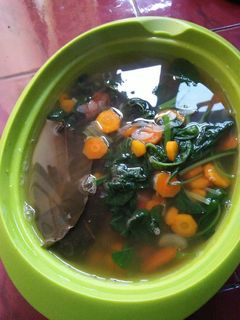 Foto resep Sayur bening bayam