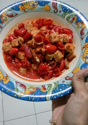 Foto resep Tumis merah kulit melinjo