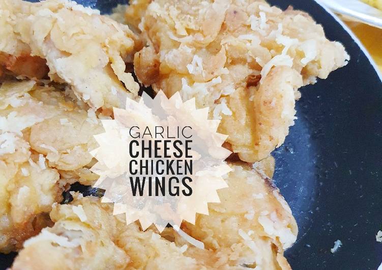 Langkah Mudah untuk Menyiapkan Garlic Cheese Chicken Wings Anti Gagal