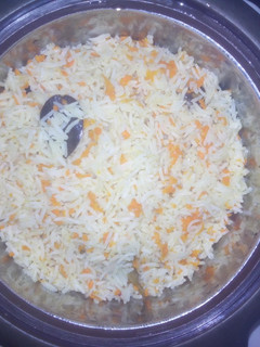 A picture of Carrot rice.