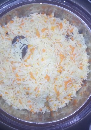 A picture of Carrot rice.