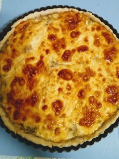 Una foto de Tarta de Berenjenas con Masa Casera
