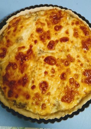 Una foto de Tarta de Berenjenas con Masa Casera