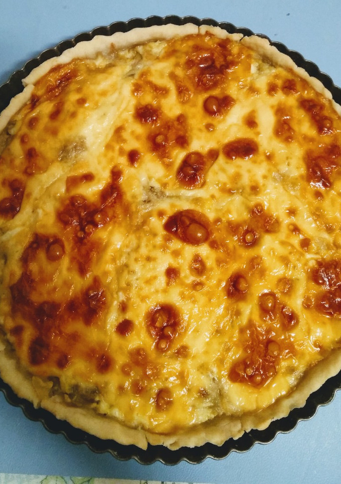 Una foto de Tarta de Berenjenas con Masa Casera
