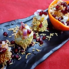 A picture of Rasgulla Chaat.
