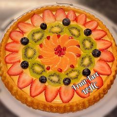 A picture of 🍰🍓🥝🍊🍇Obsttorte German Fruit Flan/Tart🍰🍓🥝🍊🍇.