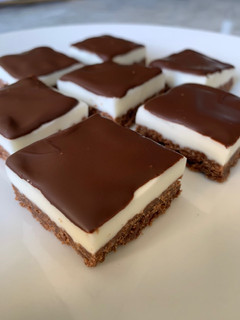 A picture of Chocolate Peppermint Squares.