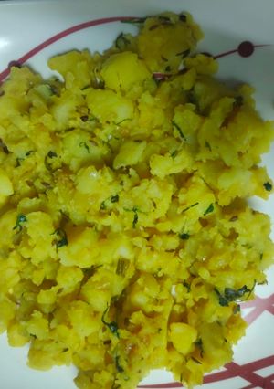 A picture of Batata Bhaji.