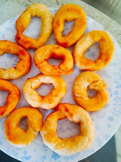 Una foto de Rosquilla casera con masa de torreja
