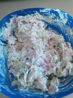 A picture of Dill Pickle Ham Dip.