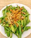 Đậu bắp xào tôm khô🦐