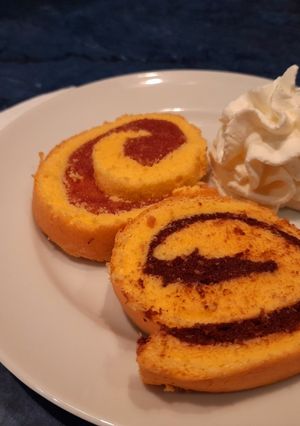 Gyümölcsös piskóta recept fotója