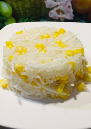 Hình của món Xôi ngô.