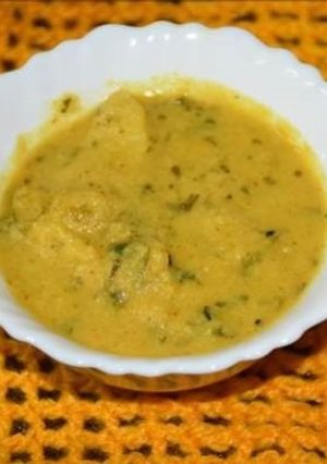 A picture of Potato coconut curry recipe.
