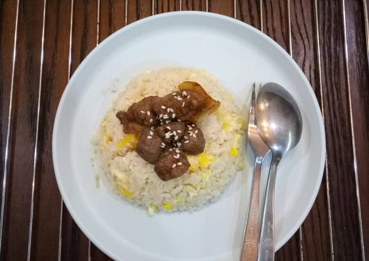 Saikoro beef rice