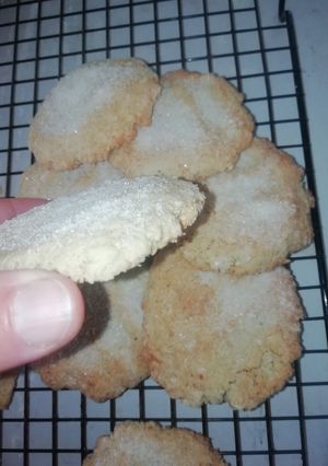 Una foto de Galletitas de coco y avena