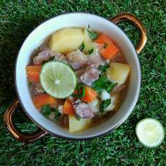 A picture of Sop Tetelan Sapi Rempah.