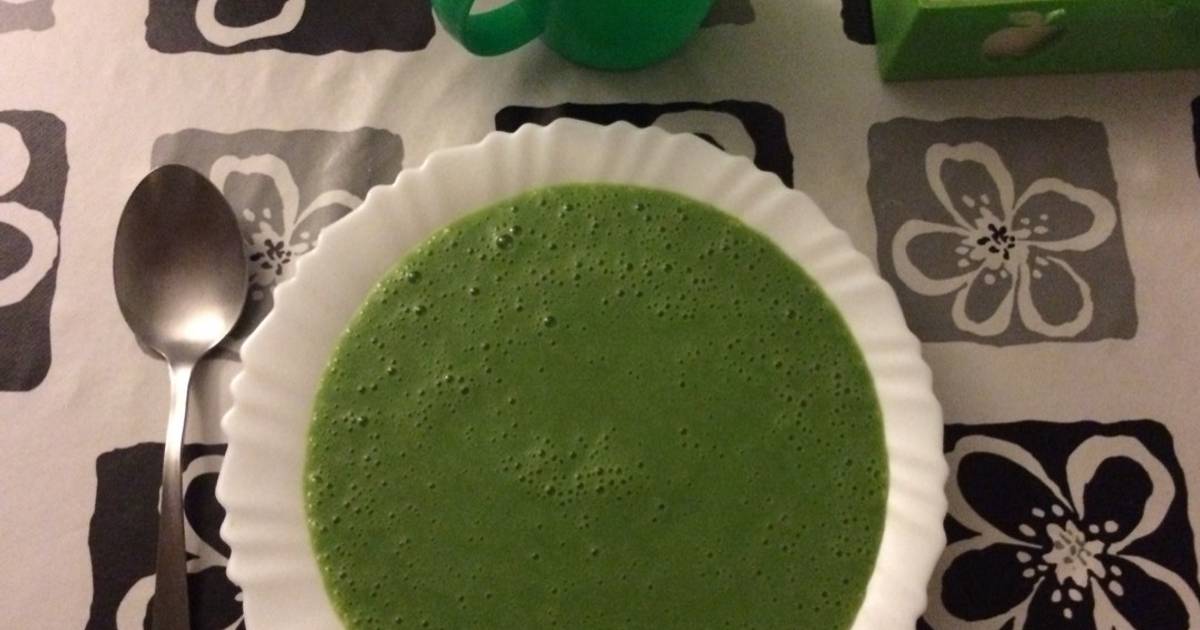 Puré verde de espinacas Receta de Cristina ‍♀️- Cookpad