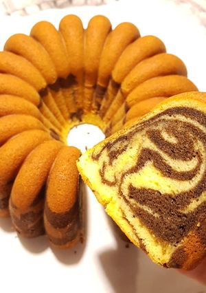 Foto resep Marble Cake Cassava flour