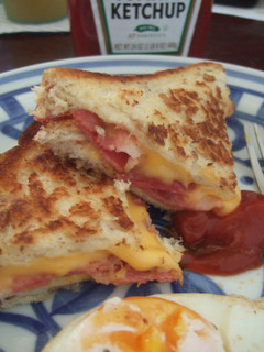 A picture of Bacon Grilled Cheese Sandwich.