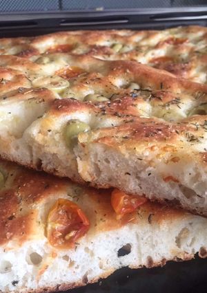 Una foto de Focaccia italiana