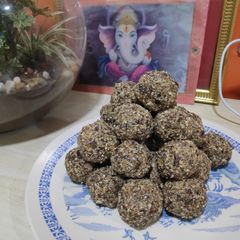 A picture of Energy ladoo(without ghee gur and sugar).