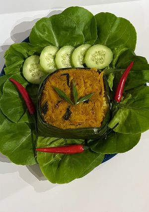 Foto resep Nasi Bakar Ayam Suwir kemangi