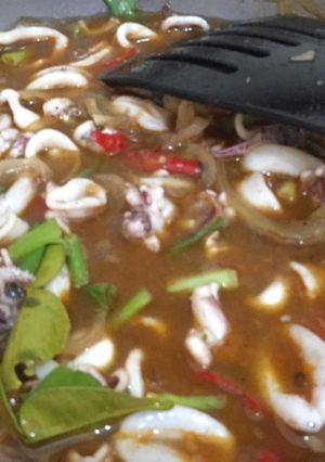 Foto resep Cumi Saos Padang