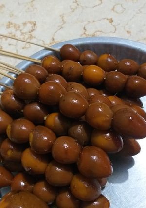 Foto resep Sate telur puyuh ala angkringan