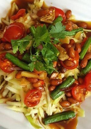A picture of Thai Mango Salad.