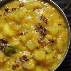 A picture of Lauki ki sabzi.