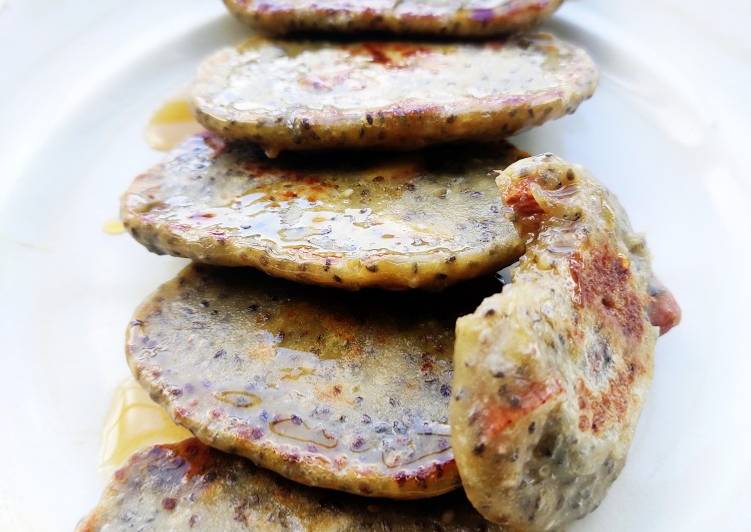 Recipe of Ultimate Chia seeds almonds pancake