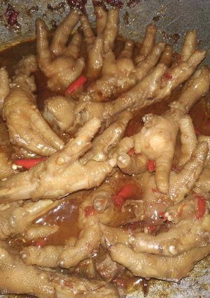 Foto resep Ceker pedas manis