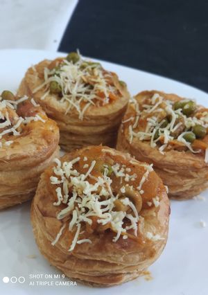 صورة لوصفة فولوفون Vol au vent
