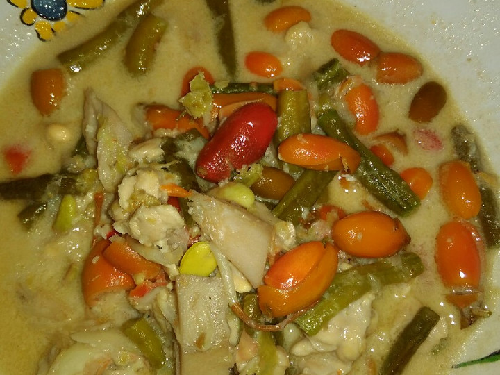 Cara Membuat Sayur kulit mlinjo kacang nangka dan tempe Ekonomis Untuk Jualan