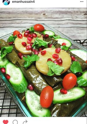 صورة لوصفة ورق العنب طريقه سهله ولذيذه