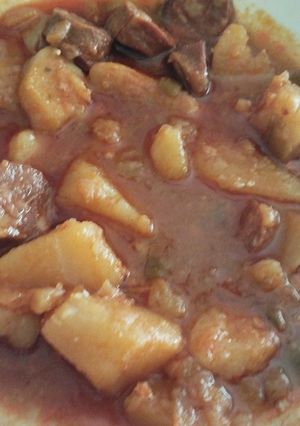 Foto principal de Patatas a la riojana en olla rápida