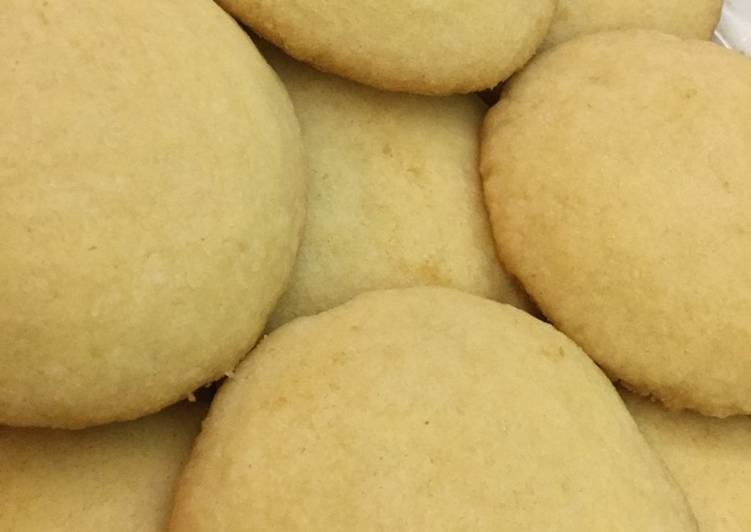 How to Prepare Super Quick Homemade 4-ingredient sugar cookies