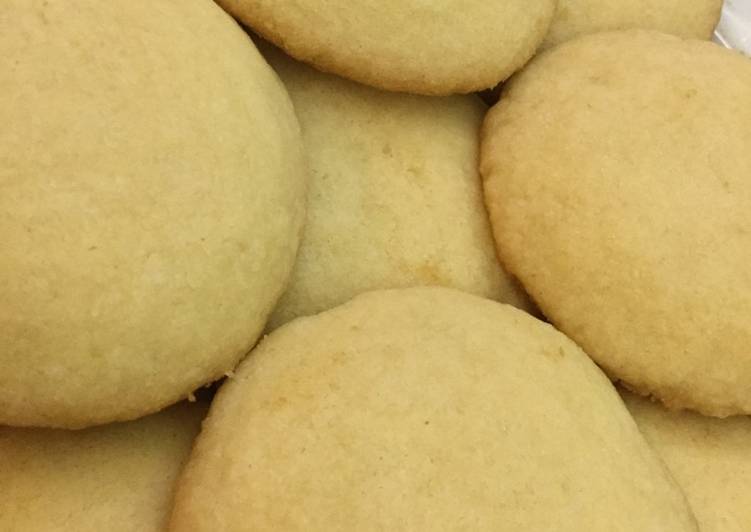 Simple Way to Prepare Homemade 4-ingredient sugar cookies