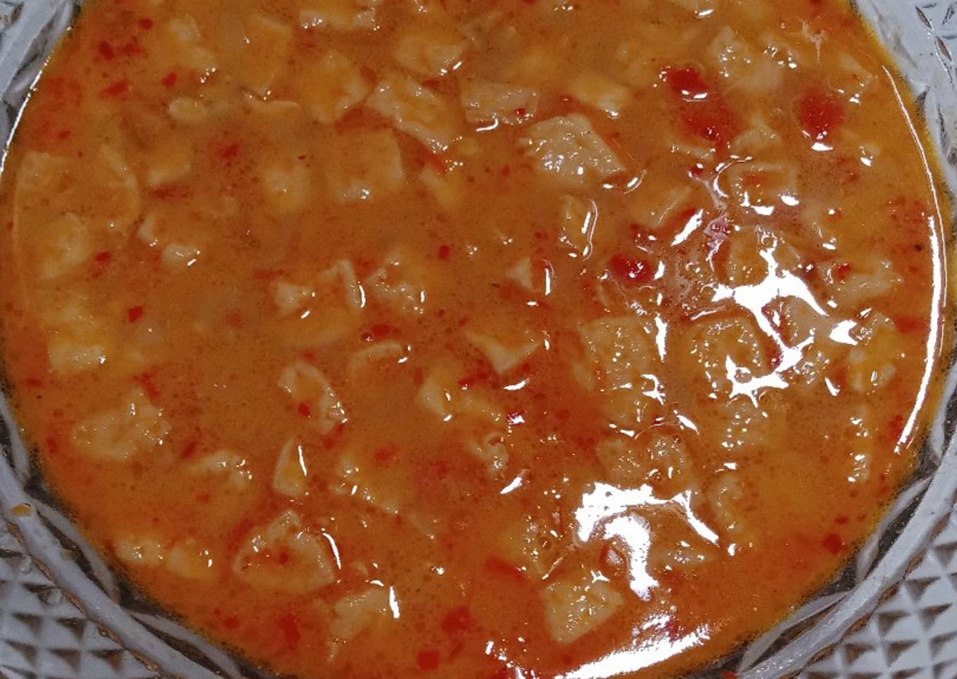 Sambal goreng tahu tempe
