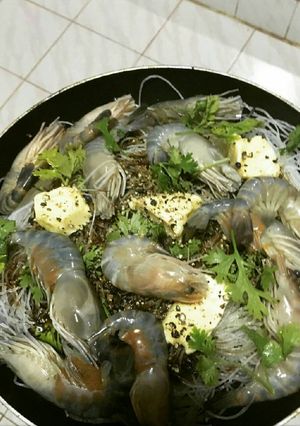 รูปของ กุ้งอบวุ้นเส้น