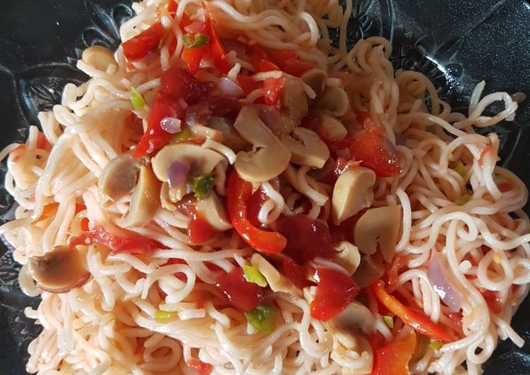 Step-by-Step Guide to Prepare Award-winning Vegetarian noodles