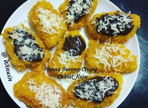 Foto resep Pisang Goreng Crispy Keju coklat